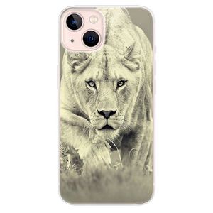 Odolné silikónové puzdro iSaprio - Lioness 01 - iPhone 13 vyobraziť