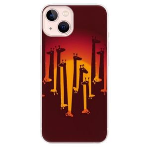 Odolné silikónové puzdro iSaprio - Giraffe 01 - iPhone 13 vyobraziť