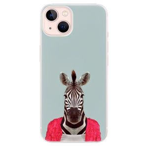 Odolné silikónové puzdro iSaprio - Zebra 01 - iPhone 13 vyobraziť