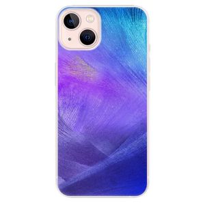 Odolné silikónové puzdro iSaprio - Purple Feathers - iPhone 13 vyobraziť