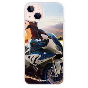 Odolné silikónové puzdro iSaprio - Motorcycle 10 - iPhone 13 vyobraziť