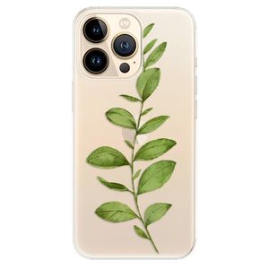 Odolné silikónové puzdro iSaprio - Green Plant 01 - iPhone 13 Pro vyobraziť