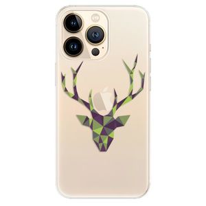 Odolné silikónové puzdro iSaprio - Deer Green - iPhone 13 Pro vyobraziť