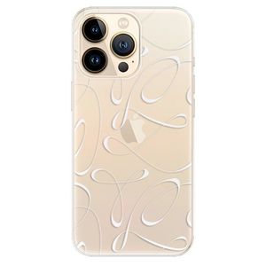 Odolné silikónové puzdro iSaprio - Fancy - white - iPhone 13 Pro vyobraziť