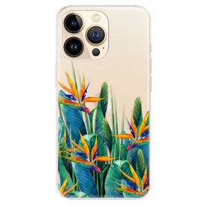 Odolné silikónové puzdro iSaprio - Exotic Flowers - iPhone 13 Pro vyobraziť