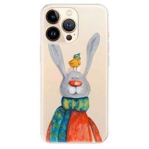 Odolné silikónové puzdro iSaprio - Rabbit And Bird - iPhone 13 Pro vyobraziť