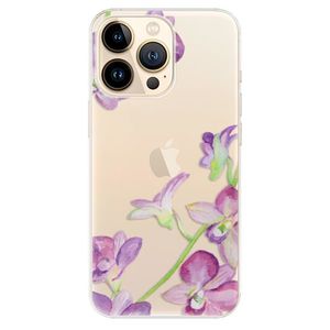 Odolné silikónové puzdro iSaprio - Purple Orchid - iPhone 13 Pro vyobraziť