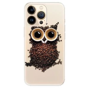 Odolné silikónové puzdro iSaprio - Owl And Coffee - iPhone 13 Pro vyobraziť