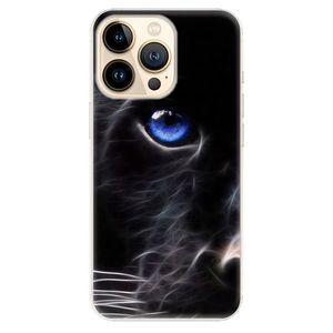 Odolné silikónové puzdro iSaprio - Black Puma - iPhone 13 Pro vyobraziť