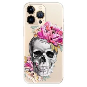 Odolné silikónové puzdro iSaprio - Pretty Skull - iPhone 13 Pro vyobraziť