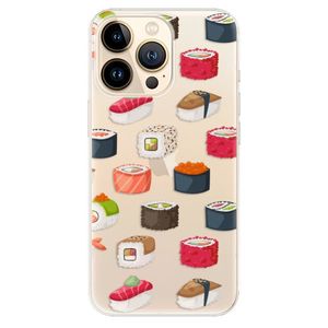 Odolné silikónové puzdro iSaprio - Sushi Pattern - iPhone 13 Pro vyobraziť