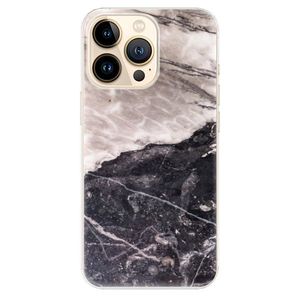 Odolné silikónové puzdro iSaprio - BW Marble - iPhone 13 Pro vyobraziť