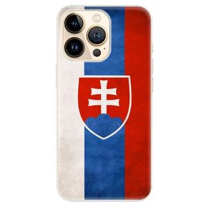 Odolné silikónové puzdro iSaprio - Slovakia Flag - iPhone 13 Pro vyobraziť