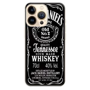 Odolné silikónové puzdro iSaprio - Jack Daniels - iPhone 13 Pro vyobraziť