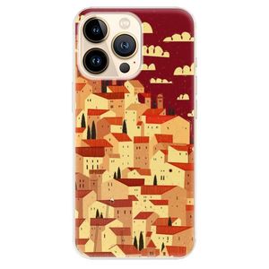 Odolné silikónové puzdro iSaprio - Mountain City - iPhone 13 Pro vyobraziť