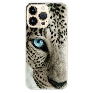 Odolné silikónové puzdro iSaprio - White Panther - iPhone 13 Pro vyobraziť