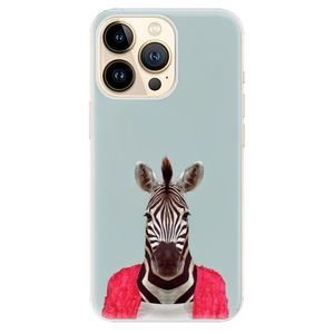 Odolné silikónové puzdro iSaprio - Zebra 01 - iPhone 13 Pro vyobraziť