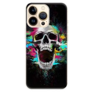 Odolné silikónové puzdro iSaprio - Skull in Colors - iPhone 13 Pro vyobraziť