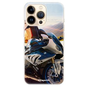 Odolné silikónové puzdro iSaprio - Motorcycle 10 - iPhone 13 Pro vyobraziť