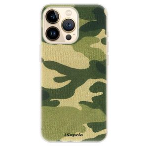 Odolné silikónové puzdro iSaprio - Green Camuflage 01 - iPhone 13 Pro Max vyobraziť