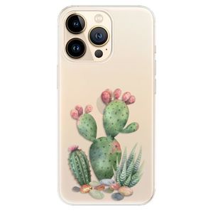 Odolné silikónové puzdro iSaprio - Cacti 01 - iPhone 13 Pro Max vyobraziť