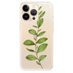 Odolné silikónové puzdro iSaprio - Green Plant 01 - iPhone 13 Pro Max vyobraziť