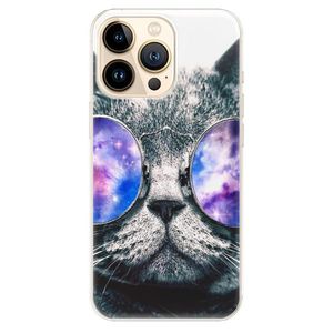 Odolné silikónové puzdro iSaprio - Galaxy Cat - iPhone 13 Pro Max vyobraziť