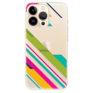 Odolné silikónové puzdro iSaprio - Color Stripes 03 - iPhone 13 Pro Max vyobraziť