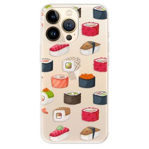 Odolné silikónové puzdro iSaprio - Sushi Pattern - iPhone 13 Pro Max vyobraziť