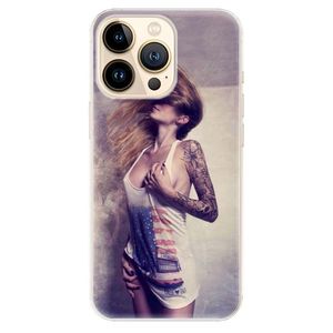 Odolné silikónové puzdro iSaprio - Girl 01 - iPhone 13 Pro Max vyobraziť