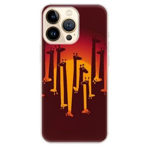 Odolné silikónové puzdro iSaprio - Giraffe 01 - iPhone 13 Pro Max vyobraziť