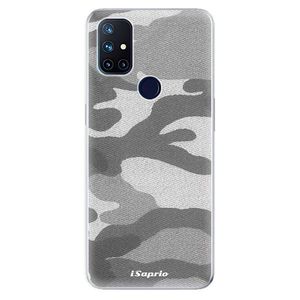 Odolné silikónové puzdro iSaprio - Gray Camuflage 02 - OnePlus Nord N10 5G vyobraziť