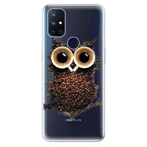 Odolné silikónové puzdro iSaprio - Owl And Coffee - OnePlus Nord N10 5G vyobraziť