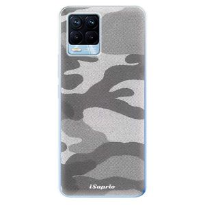 Odolné silikónové puzdro iSaprio - Gray Camuflage 02 - Realme 8 / 8 Pro vyobraziť