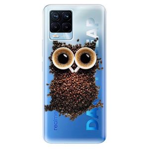Odolné silikónové puzdro iSaprio - Owl And Coffee - Realme 8 / 8 Pro vyobraziť