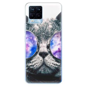 Odolné silikónové puzdro iSaprio - Galaxy Cat - Realme 8 / 8 Pro vyobraziť