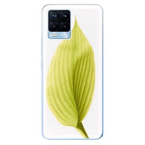Odolné silikónové puzdro iSaprio - Green Leaf - Realme 8 / 8 Pro vyobraziť