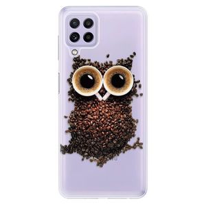 Odolné silikónové puzdro iSaprio - Owl And Coffee - Samsung Galaxy A22 vyobraziť