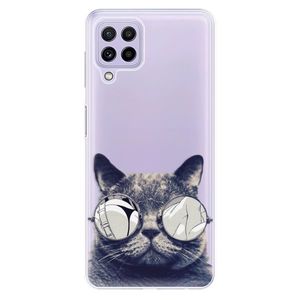 Odolné silikónové puzdro iSaprio - Crazy Cat 01 - Samsung Galaxy A22 vyobraziť