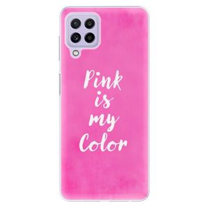 Odolné silikónové puzdro iSaprio - Pink is my color - Samsung Galaxy A22 vyobraziť