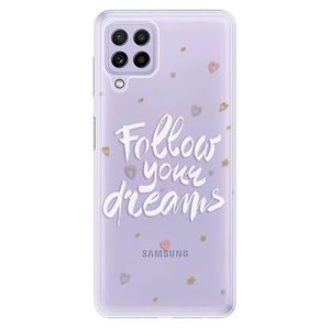 Odolné silikónové puzdro iSaprio - Follow Your Dreams - white - Samsung Galaxy A22 vyobraziť