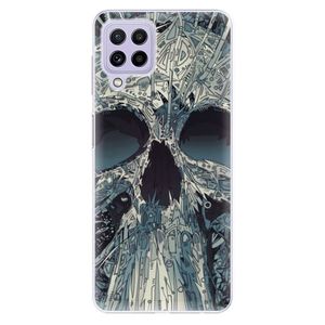 Odolné silikónové puzdro iSaprio - Abstract Skull - Samsung Galaxy A22 vyobraziť