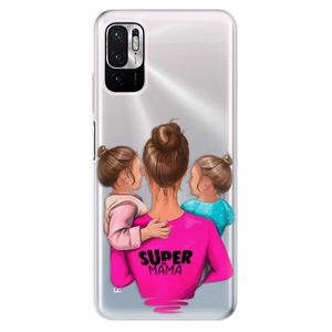 Odolné silikónové puzdro iSaprio - Super Mama - Two Girls - Xiaomi Redmi Note 10 5G vyobraziť