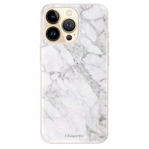 Odolné silikónové puzdro iSaprio - SilverMarble 14 - iPhone 13 Pro Max vyobraziť