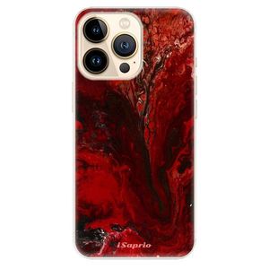 Odolné silikónové puzdro iSaprio - RedMarble 17 - iPhone 13 Pro vyobraziť