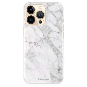 Odolné silikónové puzdro iSaprio - SilverMarble 14 - iPhone 13 Pro vyobraziť