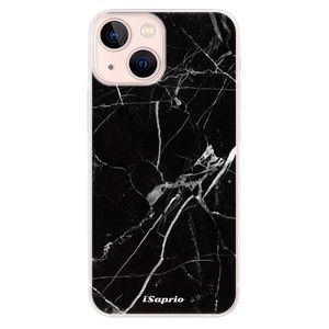 Odolné silikónové puzdro iSaprio - Black Marble 18 - iPhone 13 mini vyobraziť