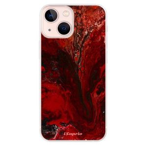 Odolné silikónové puzdro iSaprio - RedMarble 17 - iPhone 13 mini vyobraziť