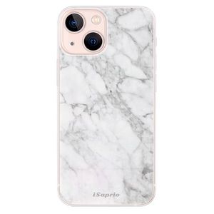 Odolné silikónové puzdro iSaprio - SilverMarble 14 - iPhone 13 mini vyobraziť
