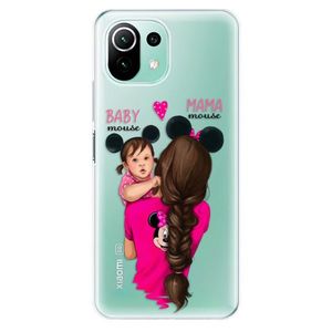 Odolné silikónové puzdro iSaprio - Mama Mouse Brunette and Girl - Xiaomi Mi 11 Lite vyobraziť